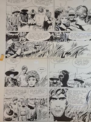 Micheluzzi, Attilio - 1 Original page - Jhonny Focus | Catawiki