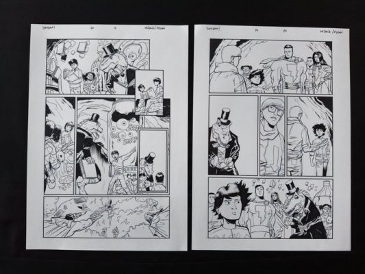 MacDaid & Poggi - 2 Original page - Shazam! | Catawiki