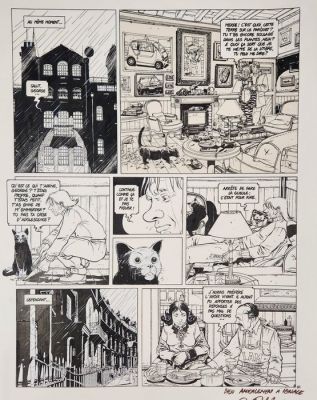 Delitte, Jean Yves - 1 Original page - Les coulisses du pouvoir - T04 - Vérités - 2001 | Catawiki