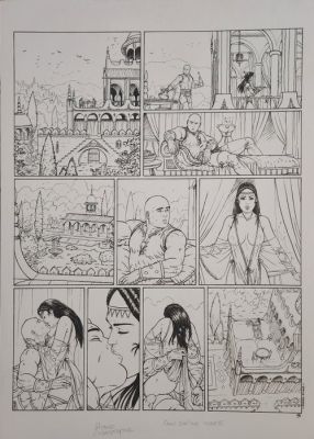 Picaud, Christophe - 1 Original page - Lans Sirling - T02 Sur les rives du Nako - 2008 | Catawiki