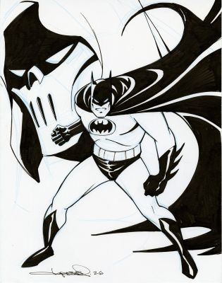 Aaron Lopresti | BATMAN Mask of the Phantasm art | Aaron Lopresti