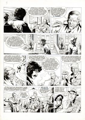 Mitton, Jean-Yves - 1 Original page - De Silence et de Sang T9 - Je n’étais même pas là... - 1995 | Catawiki