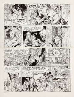 Hermann | Jeremiah, planche n°33 à l’encre de Chine de… | Millon