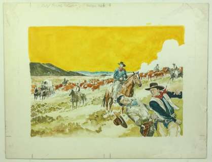 Ticci, Giovanni | original cover "Fiume Rosso"  - (1988) | Catawiki