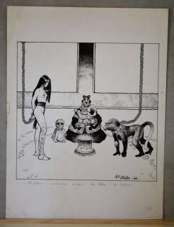 Rotundo, Massimo | original illustration "La bella e la bestia" | Catawiki