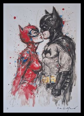Batman and Batgirl - Vintage edition by Emma Wildfang - Large size | Catawiki