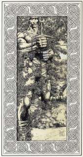 Barry Windsor-Smith "England" Fantastic Islands Portfolio plate illustration. | Profiles in History