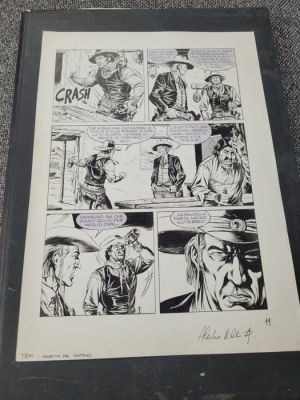Piccinelli, Alessandro / Dotti, Maurizio - 5 Original page - Tex | Catawiki