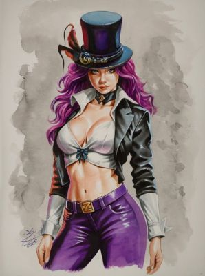 Sly - Peinture à l’aquarelle - Cosplay Art - Iltimate Illusion - 2026 | Catawiki