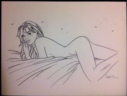 Jim | Original illustration  - Marie  - Een nacht in Rome | Catawiki