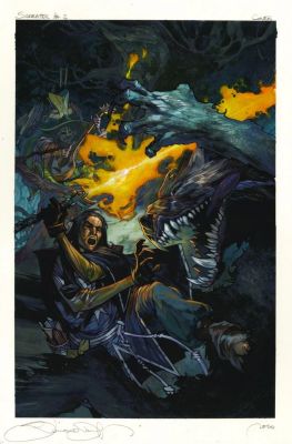 Sun Eater #2 cover by Simone Bianchi | DiTullio Art Collective