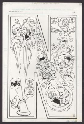 Edwards, Joe - LITTLE ARCHIE COMICS DIGEST MAGAZINE #4 Splash Page | ComicConnect (Buy It Now)