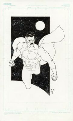 Walker, Cory - INVINCIBLE - OMNI-MAN Illustration | ComicConnect