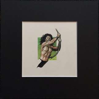 Lawrence, Don | Original illustration in colour  - Tarzan | Catawiki