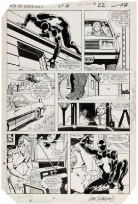 Isherwood, Geof - WEB OF SPIDER-MAN #8 Interior Page | ComicConnect (Buy It Now)