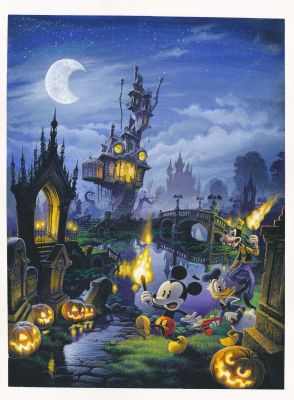 Alexis Nesme | Mickey - Creepy Cemetery | Les dessinateurs