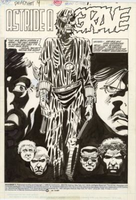McDonnell, Luke - DEADSHOT #4 Title Splash