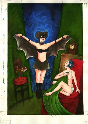 Richard Sala - Evil Eye Issue 12 Page Cover