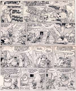 UDERZO Albert  - Asterix  - Planche 2 de l‘album Asterix et les Normands édité par [...]
