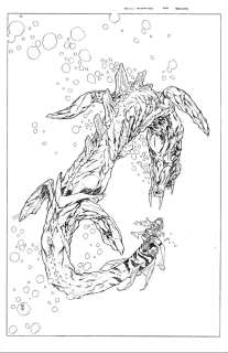 Drew Edward Johnson | Unused MIDNIGHT SOCIETY Trade paperback Cover | Drew Edward Johnson