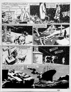 PIROTON, Arthur (1931-1996) - JESS LONG, TOME 8. L‘INTIMIDATION Encre de chine pour cette planche 2 de la série...