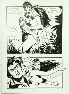 Manara, Milo | original plate "Jolanda de Almaviva" #. 26 (1971) | Catawiki