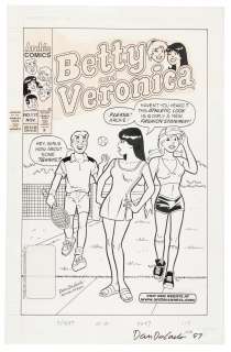 DAN DeCARLO Original Art: Betty & Veronica #117 Cover | PBA Galleries