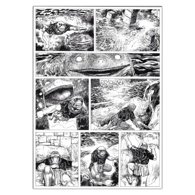 Amaury Bündgen | Deter - Planche originale 98 | Achetez de l’Art