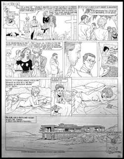 Renaud | Original plate (p.46)  - Jessica Blandy volume 2  - La Maison du Docteur Zack (1987) | Catawiki