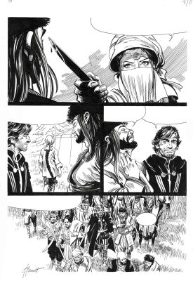 Joan Mundet | Original art page – Dago (3-11) – Mundet | Origin Of Comics
