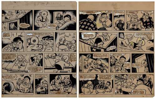 Sirius | Caramel et Romulus, planches n°87 et 88 à… | Millon