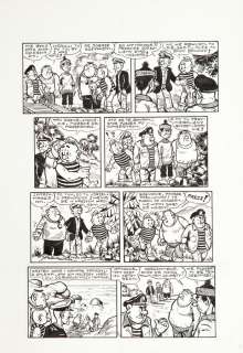 Janusz Christa (1934 - 2008) | Janusz Christa | "Kajtek i Koko, Zwariowana wyspa 2", plansza nr 37, 1967 | Desa Unicum