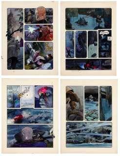 Parras | Ensemble de 4 planches à l’encre de Chine, à la… | Millon