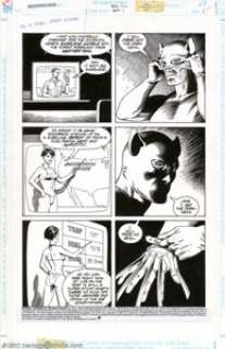 Russ Heath - Original Art for Legends of the Dark Knight #46, pages 1, 2. and 4 (DC, 1993). Three exciting pages, - | Heritage