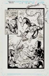 David Boller and Keith Aiken Lethal Foes of  Spider-Man #4 "Re-Disunited" Page 20 Original Art  (Marvel, 1993)....