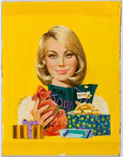 Coby Whitmore American Weekly Cover Original Art (Hearst, c. 1960). A vibrant Mother‘s Day image from Whitmore, -