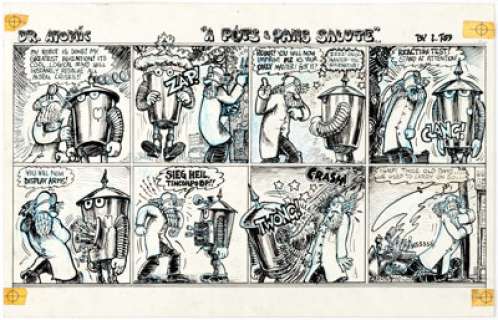 Larry Todd Dr. Atomic Vol. 1 Complete Half-Page Story (Last Gasp, 1972). Underground Comix favorite Dr. Atomic - | Heritage