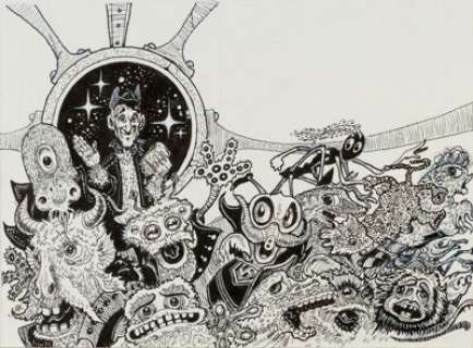 Kelly Freas Analog Magazine March 1998  Illustration Original Art (Analog, 1998). This illustration for Ben - | Heritage