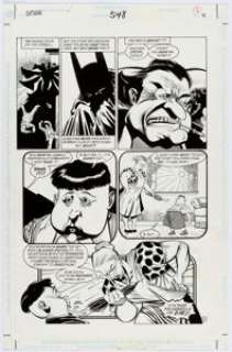 Kelley Jones and John Beatty Batman #548 Page 5 Original Art (DC, 1997). A rare flashback into the childhood of - | Heritage