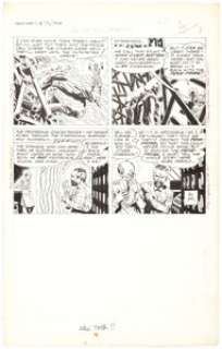 Alex Toth House of Secrets #48 Story Page 8 Original Art (DC, 1961).... | Heritage