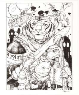 David Petersen - Tellos Illustration Original Art (2017).... | Heritage