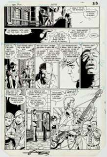George Pérez and Mike DeCarlo Teen Titans #50 Story Page 32 Original Art (DC, 1985).... | Heritage