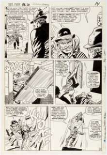 Dick Ayers and Frank Giacoia Sgt. Fury and his Howling Commandos #20 Story Page 11 Original Art (Marvel, 1965).... | Heritage