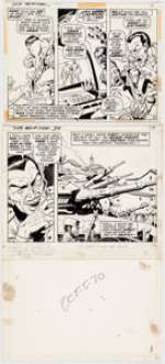 Sal Buscema and Jim Mooney Sub-Mariner #34 Story Pages 12-13 Group of 2 (Marvel Comics, 1971).... (Total: 2 Original Art) | Heritage