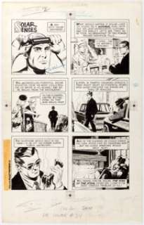 Al McWilliams Doctor Solar, Man of the Atom Complete 1-Page Story "Solar Senses" Original Art (Gold Key, c. 1968).... | Heritage