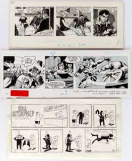 William Overgard Rudy in Hollywood and Other Artists including Virgil Partch and Mell Lazarus Daily an... (Total: 7 Original Art)