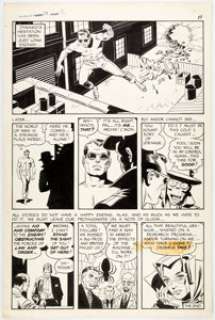 Wally Wood T.H.U.N.D.E.R. Agents #15 Story Page 10 Original Art (Tower, 1967).... | Heritage
