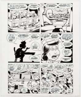 Peter Bagge Woman Rebel: The Margaret Sanger Story Pages 22-28 Original Art Group of 7 (Drawn & Quarterly, 2013). ... (Total: 7 Original Art) | Heritage