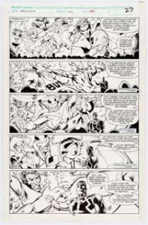 Alan Davis and Mark Farmer Excalibur #44 Story Page 20 Original Art (Marvel, 1991).... | Heritage