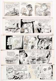 Bob Lubbers Robin Malone Daily Comic Strip Original Art Group of 10 (Newspaper Enterprise Association, 1967).... (Total: 10 Original Art) | Heritage